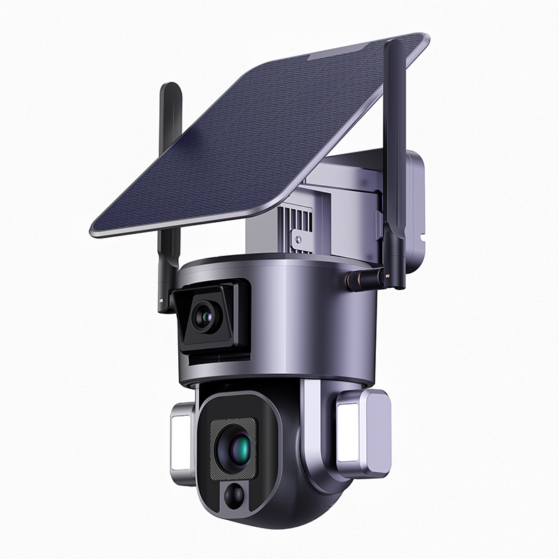 WiFi Wireless Solar powered Camera Card Slot Support 128 Memory Card Security Outdoor Solar Cameras