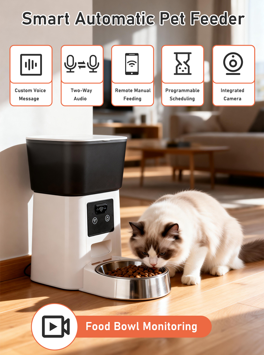 Smart Automatic Pet Feeder